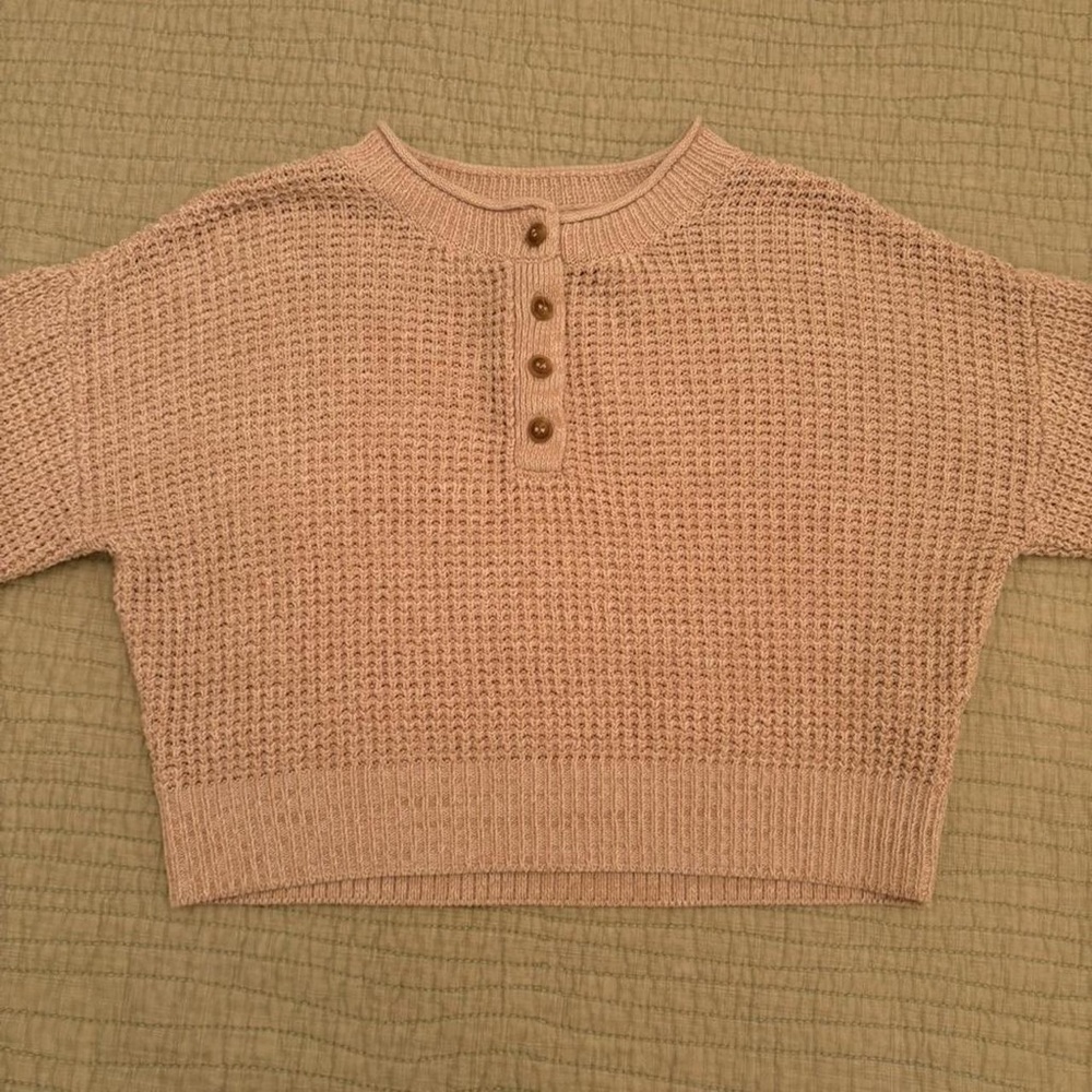 Aeropostale Pink Knit Sweater